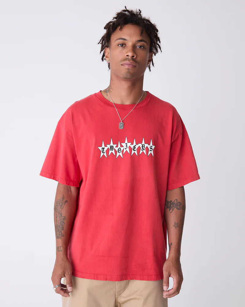 Polera TwoJeys Graphic Stars Red
