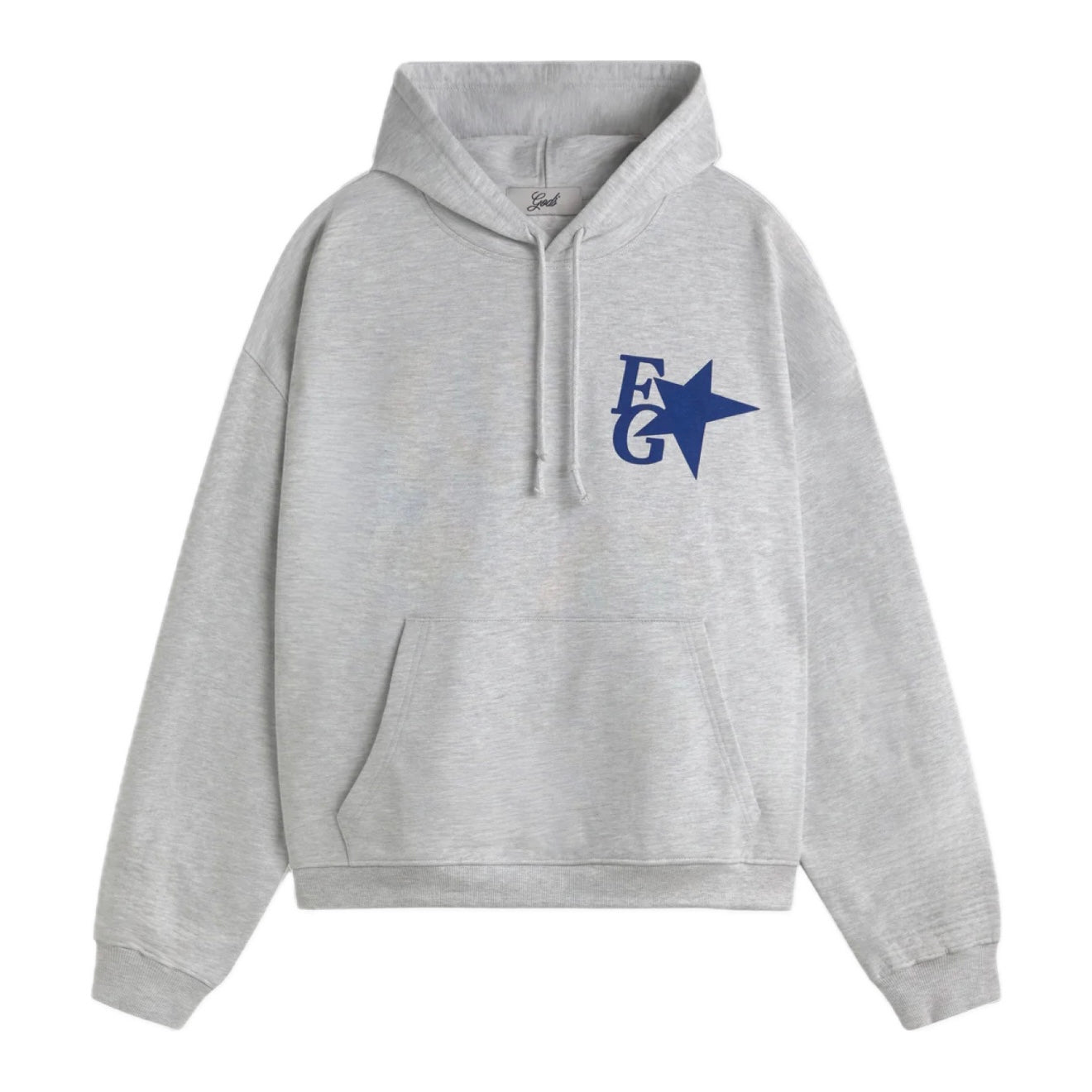 Poleron Gods Brand A New Star Hoodie Light Grey