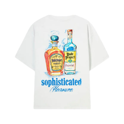 Polera Nude Pleasures Tee White