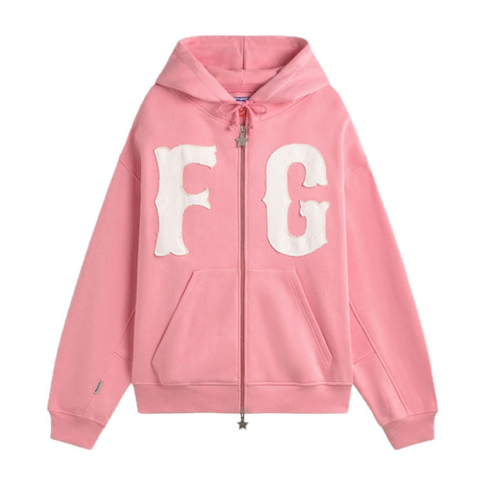 Poleron Fake Gods FG Zipper Pink