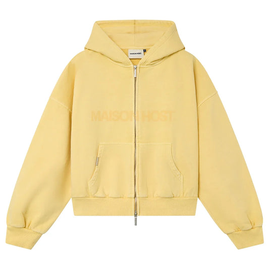 Poleron Maison Host Erode Wave Zipped Yellow