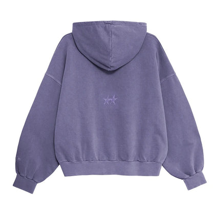 Poleron TwoJeys Pigment Dyed Purple Icon - M