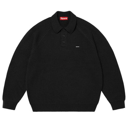 Sweater Supreme Small Box Logo Polo Black