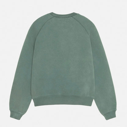 Poleron Stussy Overlock Varsity Raglan Crew Pine