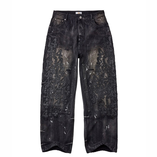 Pantalon Vale Forever Valley Dreams Black Cat Denim