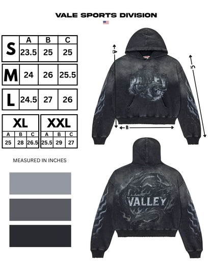 Poleron Vale Forever Valley Anthem Pullover Stone Heather/Grey