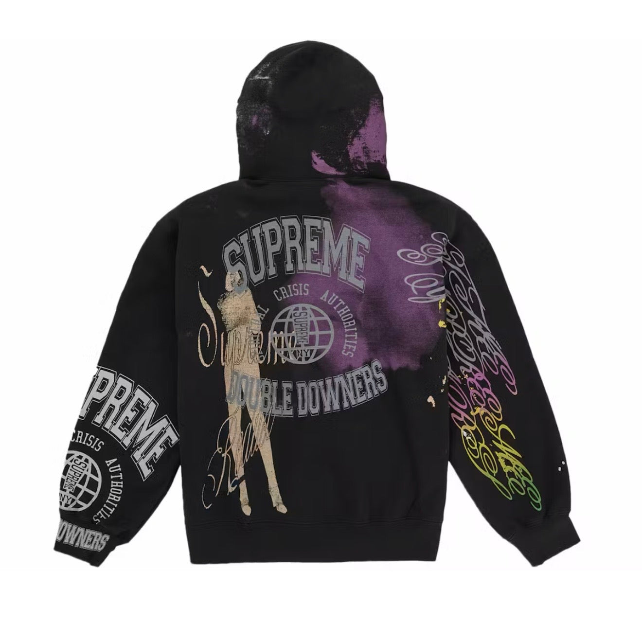 Poleron Supreme Overprint Sweatshirt Black
