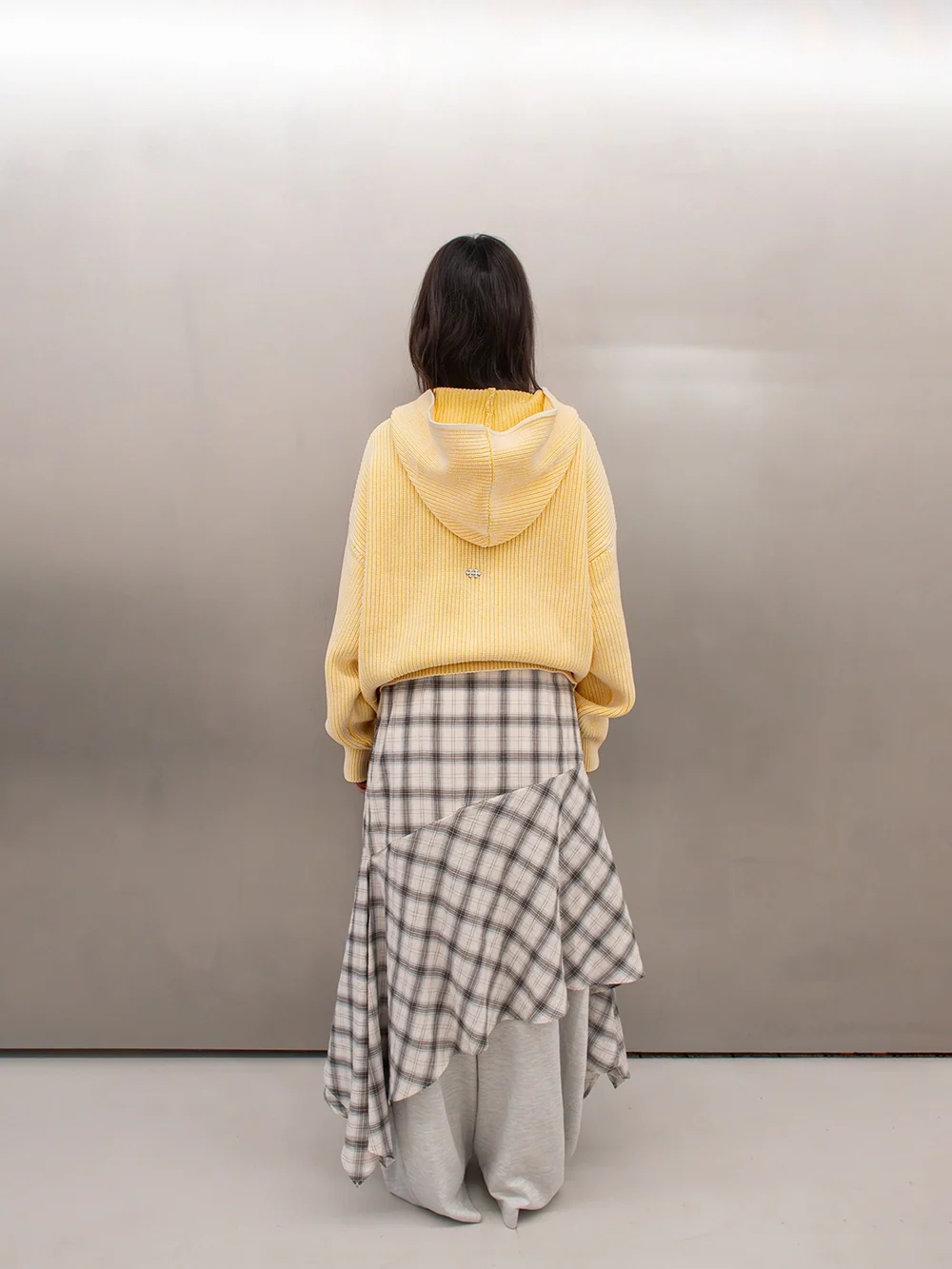Sweater Maison Host Iconic Knit Zipper Yellow