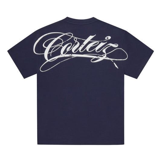 Polera Corteiz Write-Off Heavyweight Navy