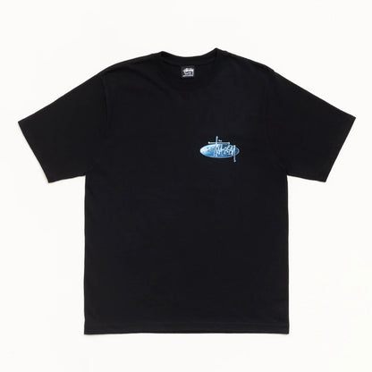 Polera Stussy Wave Oval Black