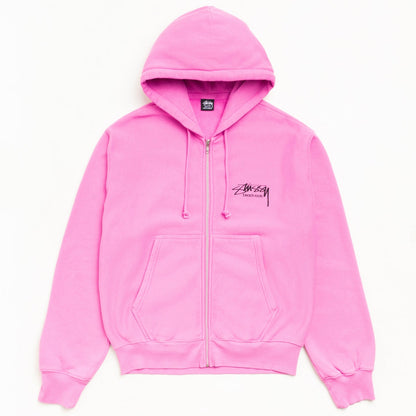 Poleron Stussy Beach Roots Zip Pink