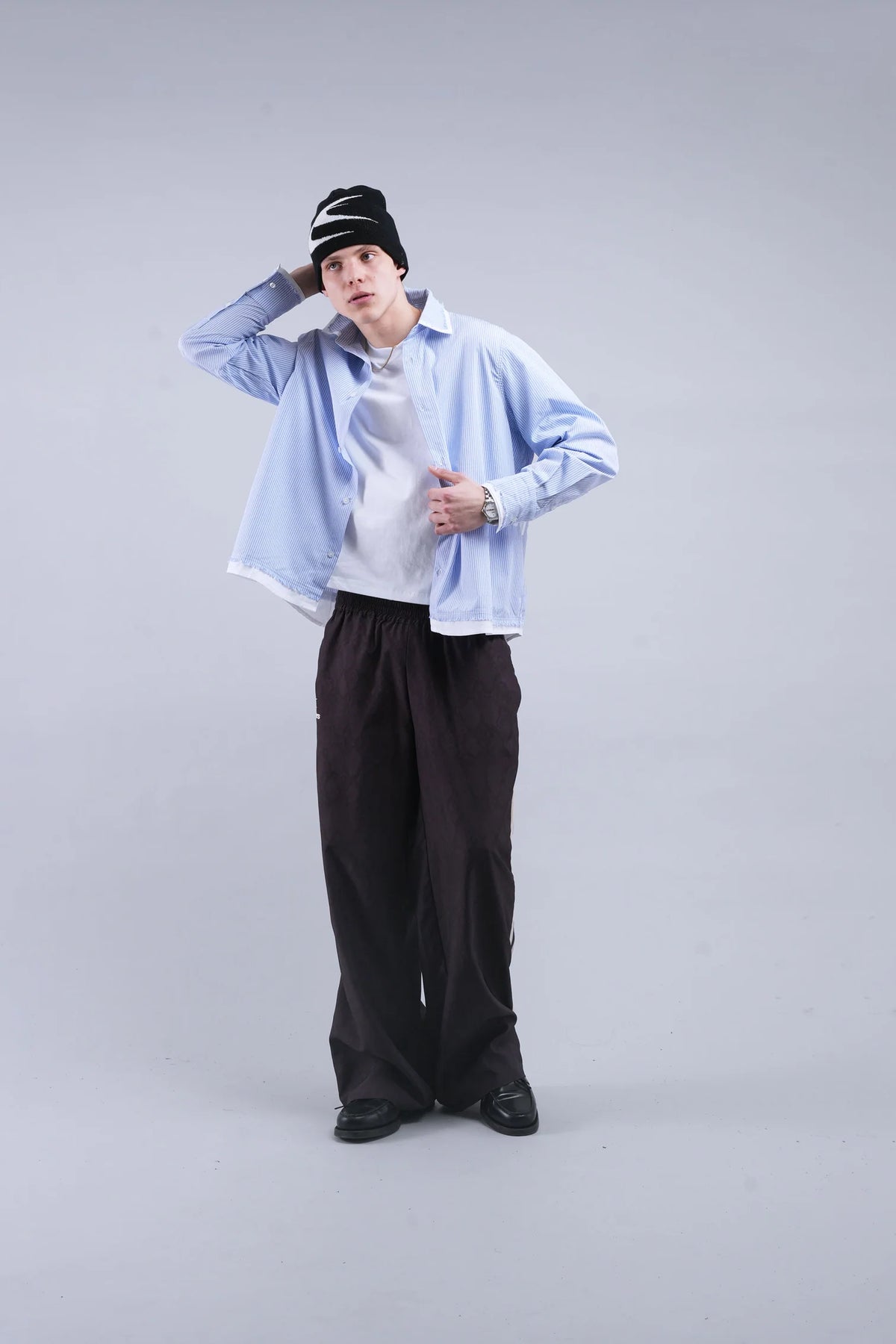 Camisa Scuffers Broke Striped