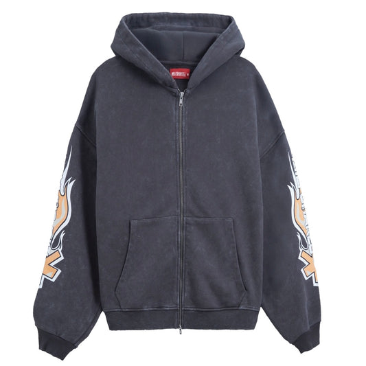 Poleron MilfShakes ORNG FLMS Zipper