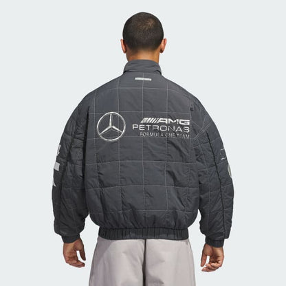 Chaqueta Adidas x Bad Bunny x Mercedes AMG Petronas F1 Grey - L