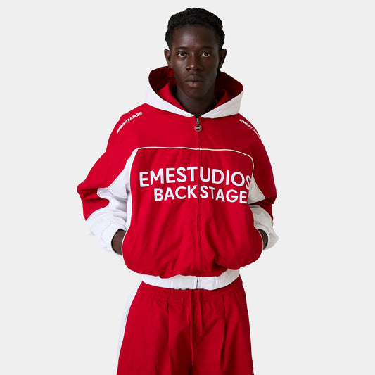 Chaqueta Eme Studios Flick Red Tracksuit