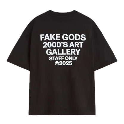 Polera Fake Gods Staff Tee Black - XL