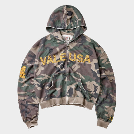 Poleron Vale Forever Valley Dreams Camo/Gold Zip Up