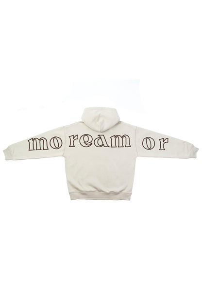 Poleron More Amor Full Back Ecru