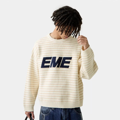 Sweater Eme Studios Pinstripe Sugar Knit