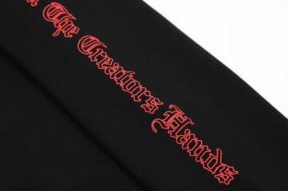 Poleron Revenge XXXTentacion Sketch Red Pullover