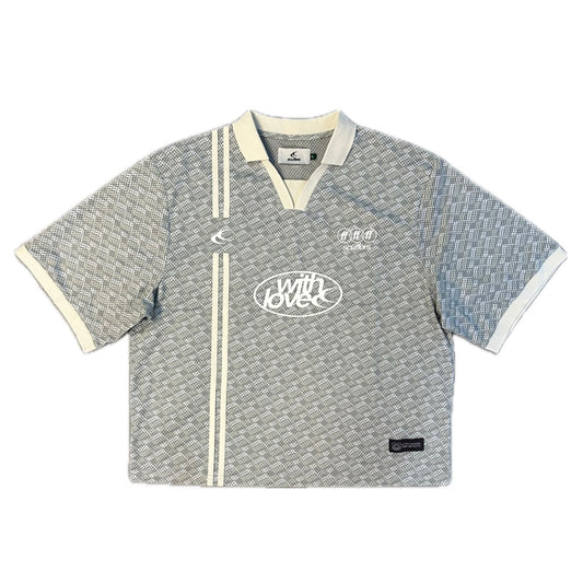 Polera Scuffers Monogram Light Grey Football - XL