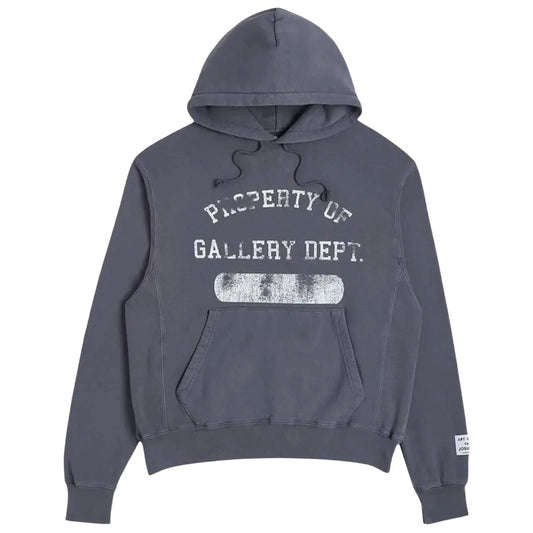 Poleron Gallery Dept. Property Of Hoodie Vintage Washed Navy