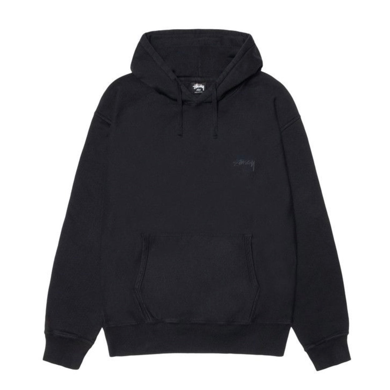 Poleron Stussy Smooth Stock Pig. Dyed Black