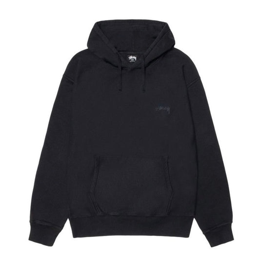 Poleron Stussy Smooth Stock Pig. Dyed Black