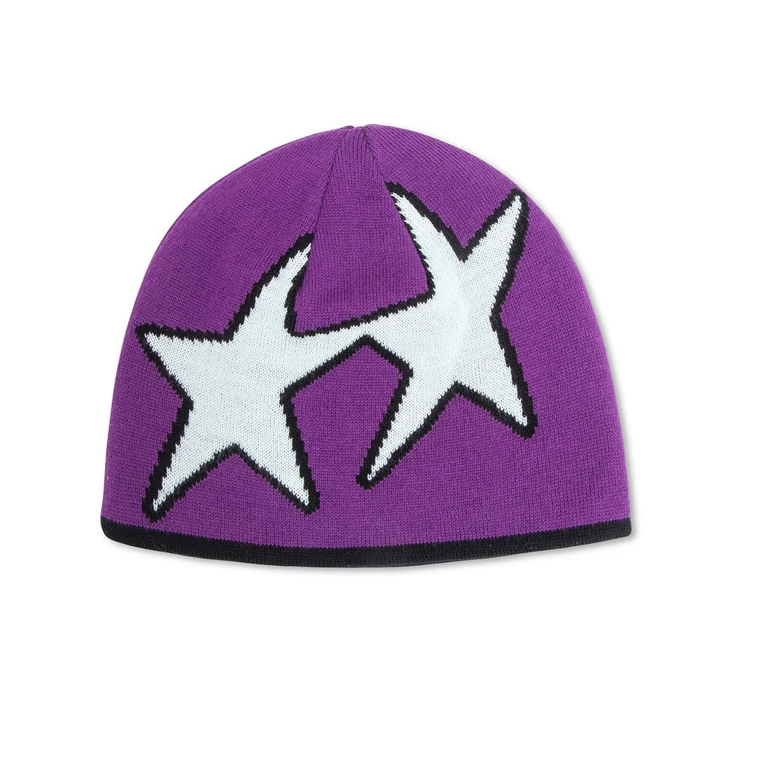 Gorro Twojeys Reversible Icon Black/Purple Beanie