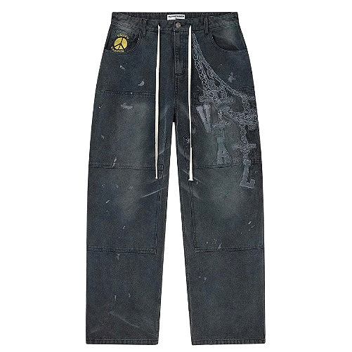 Pantalon Valley Dreams Chain Painters Asphalt