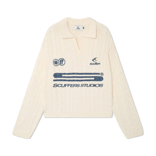 Sweater Scuffers Trench Ecru Polo