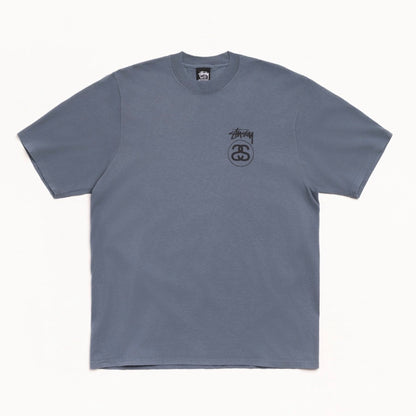 Polera Stussy Stock Link Pigment Dyed Navy