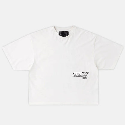 Polera Cold Culture Dogs Tee White