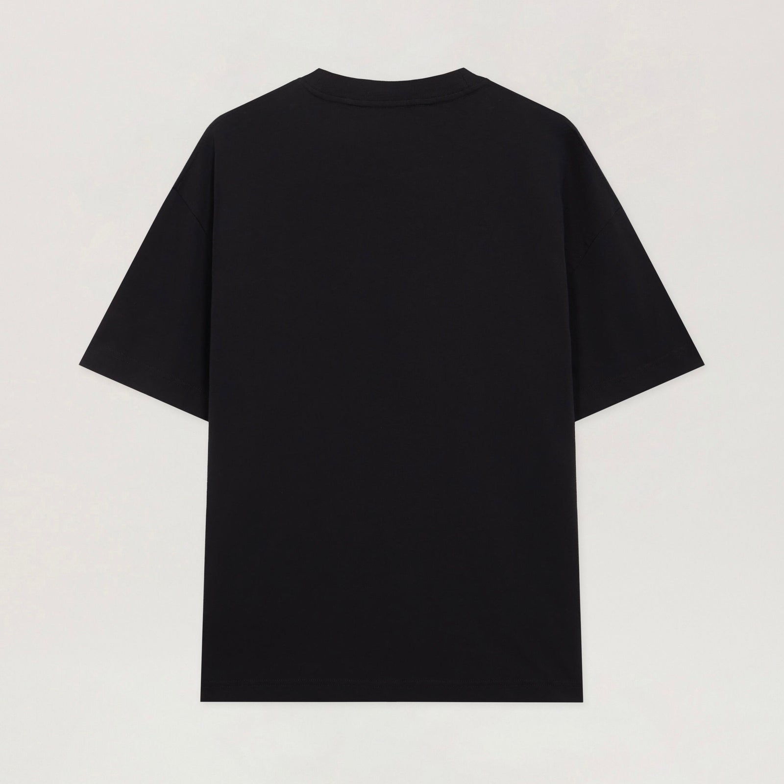 Polera Palm Angels Spray Bear Regular Black/Fuchsia