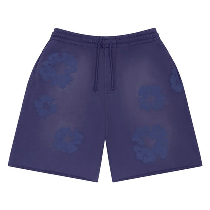 Short Denim Tears Mono Cotton Wreath Washed Blue