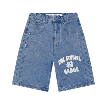 Short Eme Studios Badge Blue Jorts