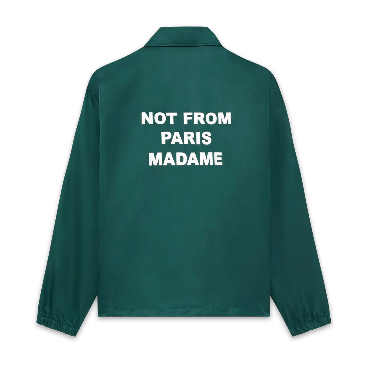 Chaqueta Drole de Monsieur “NFPM” La Veste Slogan Dark Green