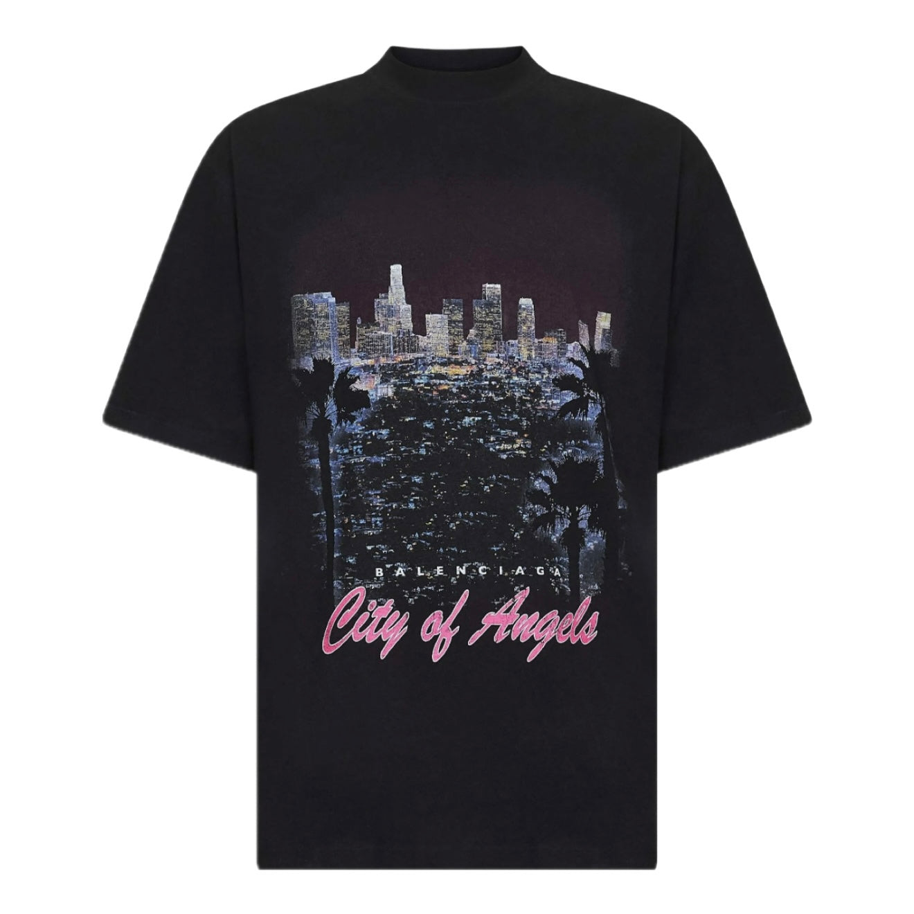 Polera Balenciaga City Of Angels Black