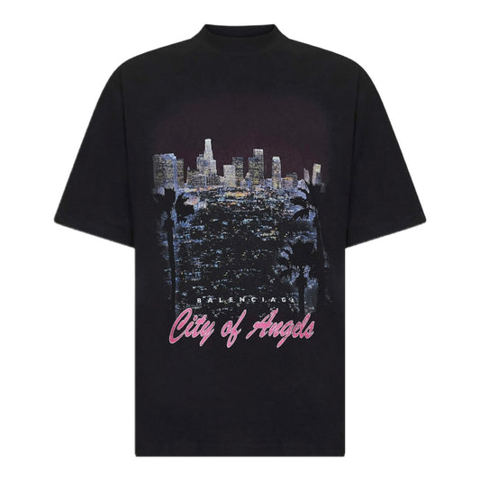 Polera Balenciaga City Of Angels Black