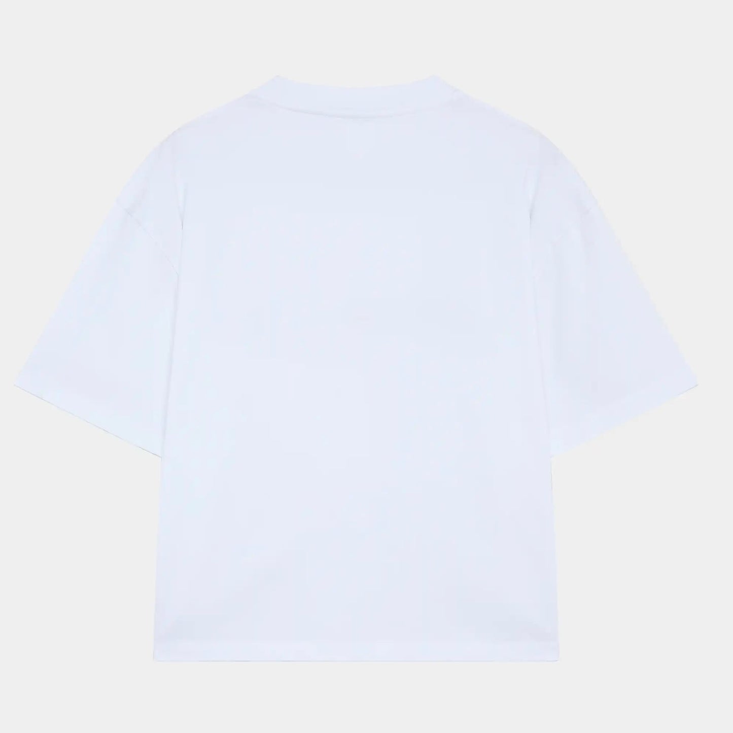 Polera Eme Studios Stickers White Tee Oversized