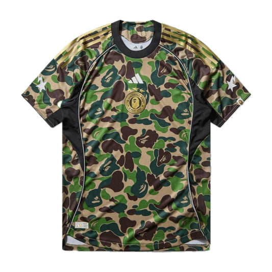 Camiseta Adidas x Bape FB Jersey Camo Green
