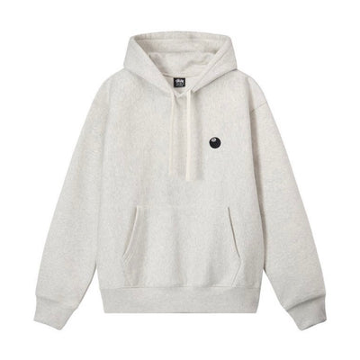 Poleron Stussy 8 Ball Applique Ash Heather