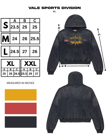 Poleron Vale Forever Valley Anthem Pullover Oreo