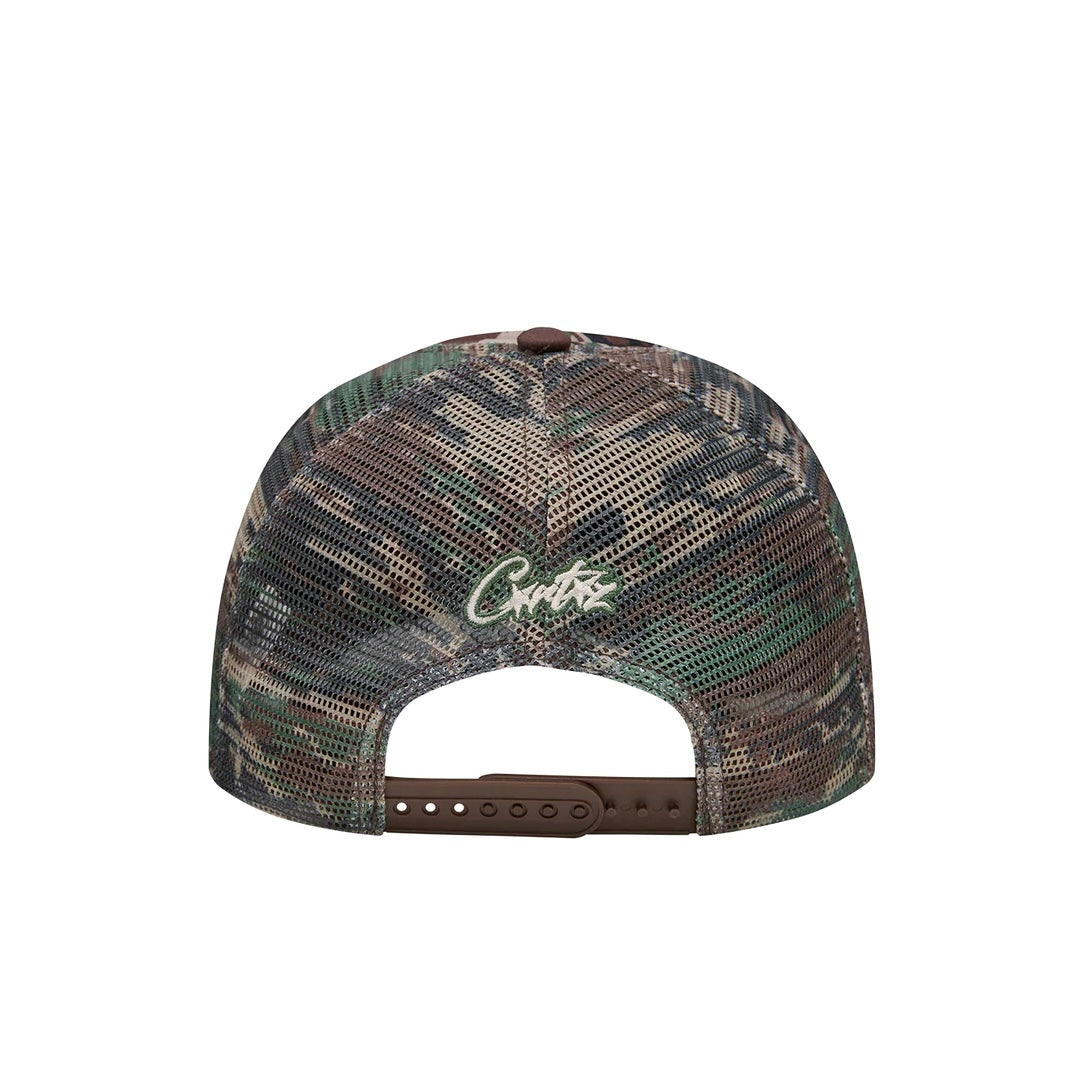 Gorro Corteiz Island Puff Print Trucker Hat Digi Camo
