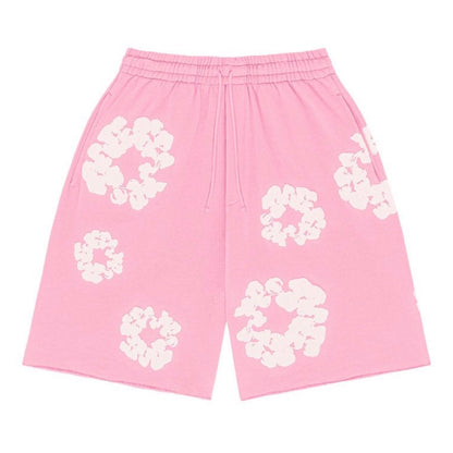 Short Denim Tears The Cotton Wreath Pink