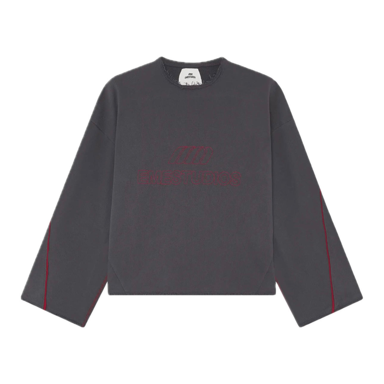 Poleron Eme Studios AFK Indigo Crewneck