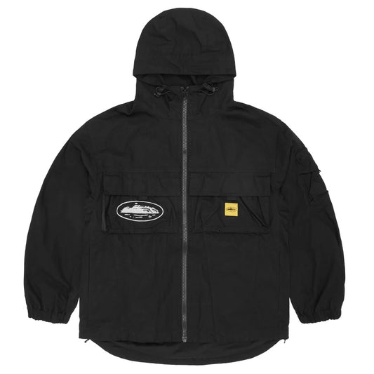 Chaqueta Corteiz Storm Cargo Jacket V2 Black