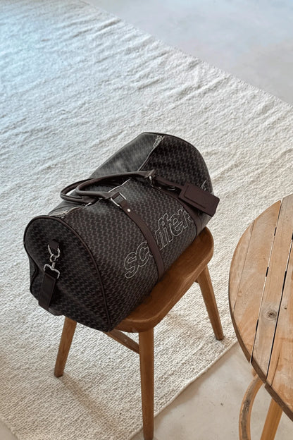 Bolso Scuffers Monogram Brown Duffle Bag