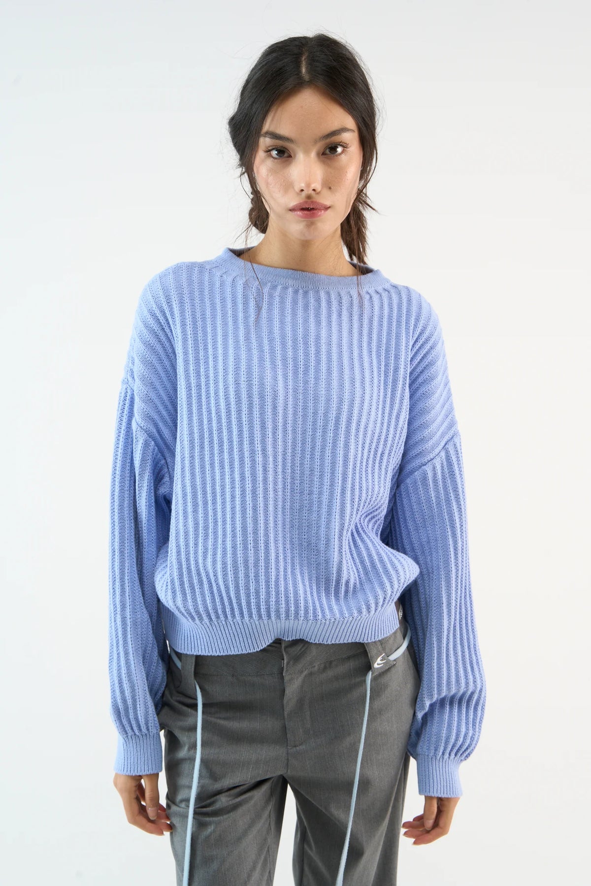 Sweater Scuffers New Rookie Light Blue Knit