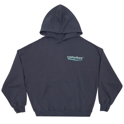 Poleron Cold Culture Enterprise India Ink Hoodie
